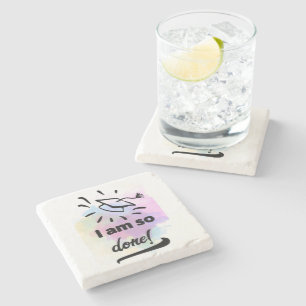 So Done Grad Stone Coaster