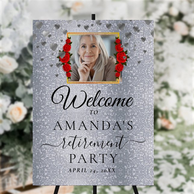 So Elegant Retirement Party Welcome sign (Creator Uploaded)