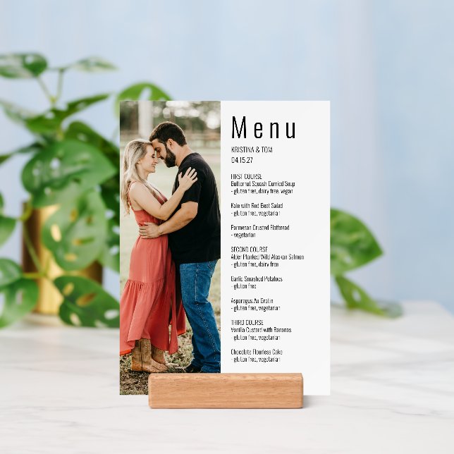 So Fancy Menu Photo Holder (Insitu 3)