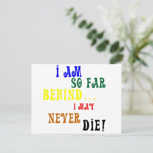 So Far Behind (Standing Front)