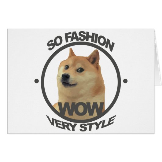 So Fashion, So Doge (Front Horizontal)