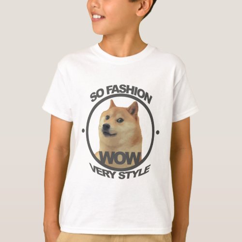So Fashion So Doge T_Shirt