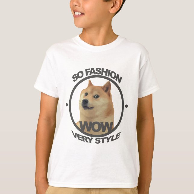 So Fashion, So Doge T-Shirt (Front)