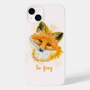 So Foxy Watercolor Fox Case-Mate iPhone 14 Plus Case