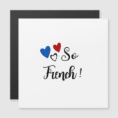 So French magnetic card (Front/Back)