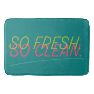 So Fresh. So Clean. Bath Mat