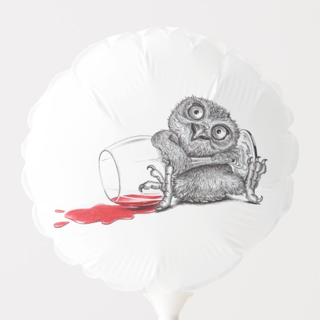 So Funny Party Owl Balloon (Front)
