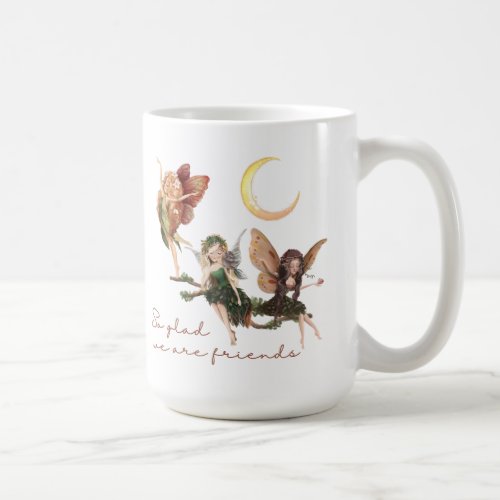 So Glad We Are Friend Fairy Mug