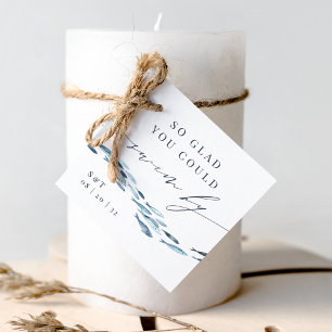 So Glad You Could Swim By Wedding Favor Favor Tags
