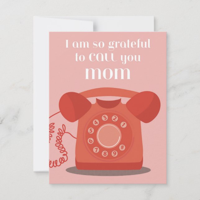 So Grateful Holiday Card (Front)