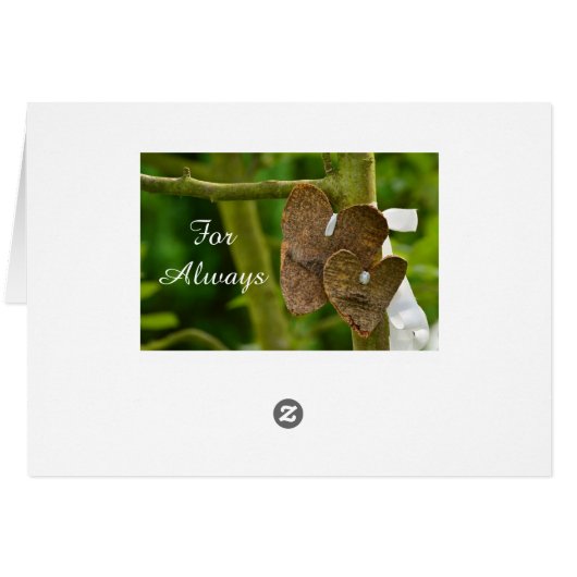 So Grateful, I found you, Romantic Couple's Card (Back Horizontal)