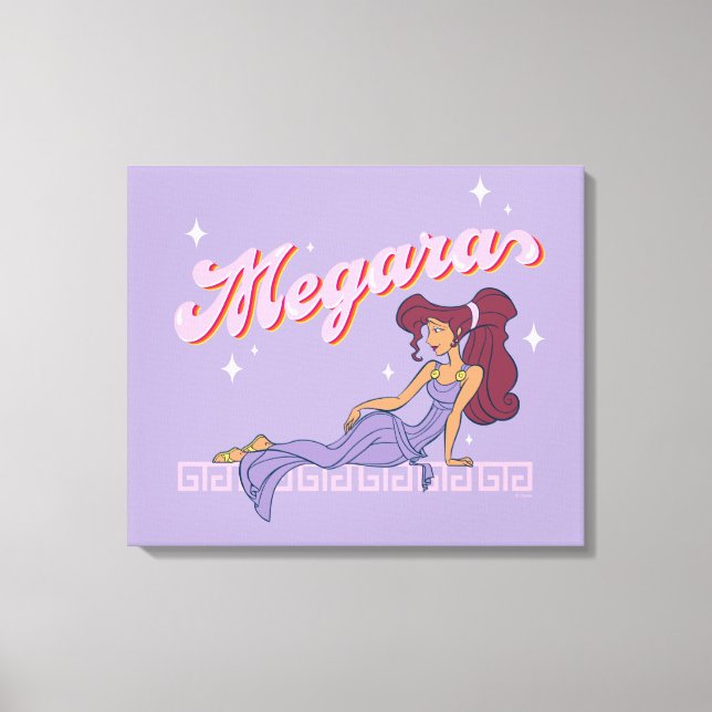 So Greek. So Chic. Megara Canvas Print (Front)