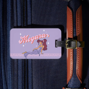 So Greek. So Chic. Megara Square Sticker Luggage Tag