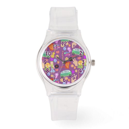 So Groovy Sixties Pattern Watch