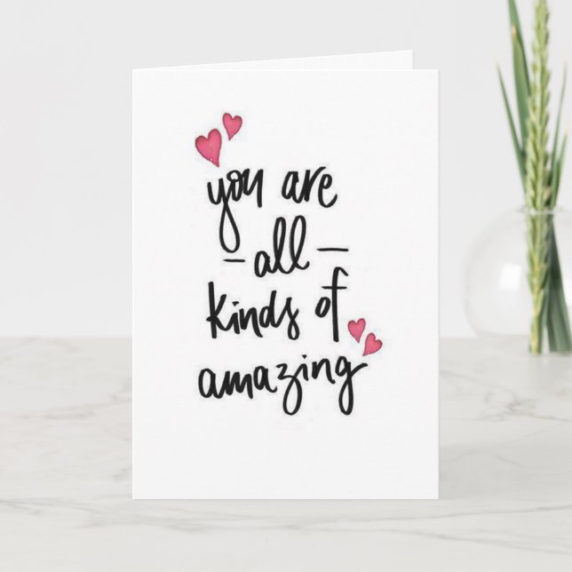 SO **HAPPY** FOR YOU!!! YOU GO GIRL!!!! CARD (Front)