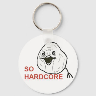 So Hardcore Keychain