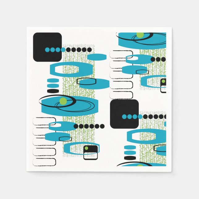 So Hip A Go-Go Napkins (Front)