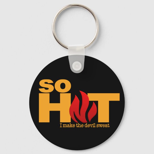 SO HOT custom key chain (Front)