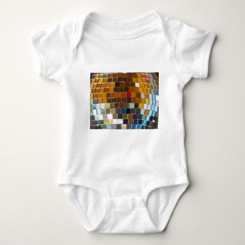 So Hot Youre Cool _ Disco Ball Baby Bodysuit