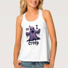 So I Creep Halloween Boo Ghost Funny Creep Yeaaa