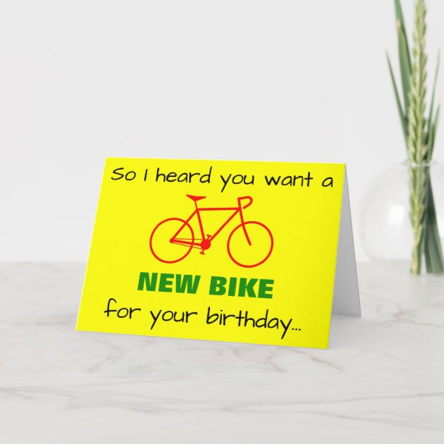 I want on sale a new bike