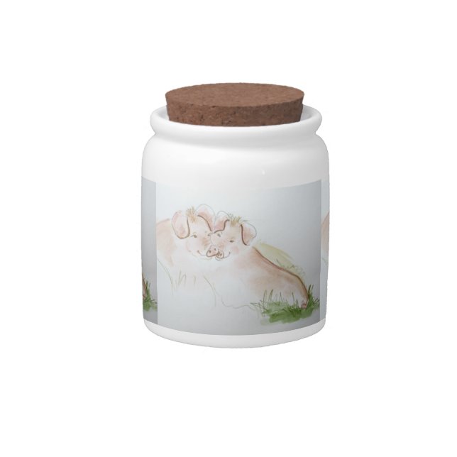 So In Love ... Candy Jar (Front)