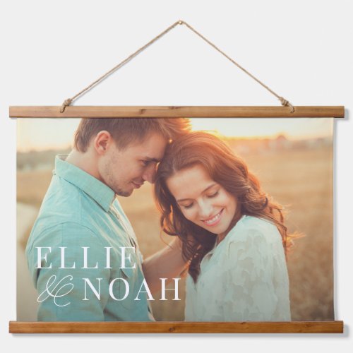 So In Love Couple Photo Wall Tapestry