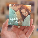 So In Love Editable Color Save The Date Magnet<br><div class="desc">Photo gifts make the best gifts! Easily personalized with your text and/or photo(s) for a custom look. Designed by Berry Berry Sweet,  Modern Stationery and Personalized Gifts. Visit our website at www.berryberrysweet.com to see our full product lines.</div>