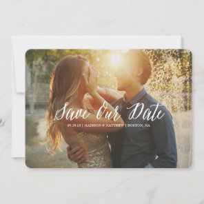 So in Love | Save the Date Photo Card