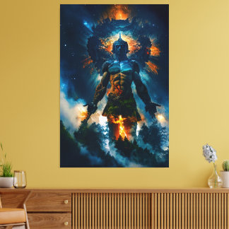 So It Begins Canvas Print