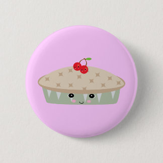 so kawaii cherry pie button