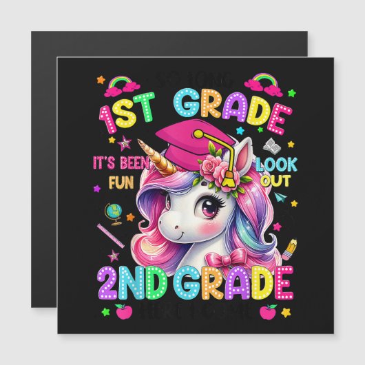 So Long 1st Grade 2nd Grade Here I Come (Front/Back)