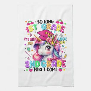 So Long 1st Grade 2nd Grade Here I Come Kitchen Towel