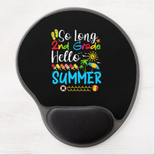 So Long 2nd Grade Hello Summer Last Day Of School. Gel Mouse Pad