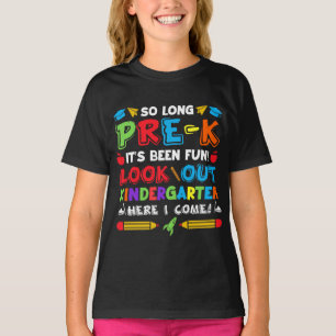 So Long Pre-K Graduation Custom T-Shirt