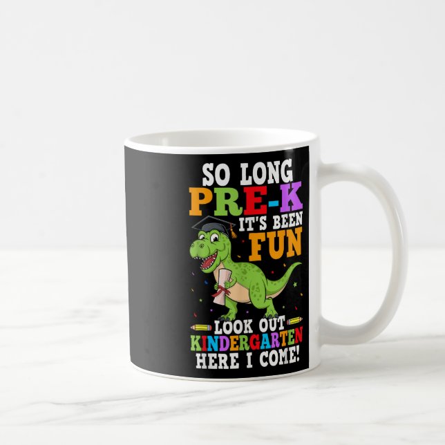 So Long Pre-k Preschool Graduation Kindergarten He Coffee Mug (Right)