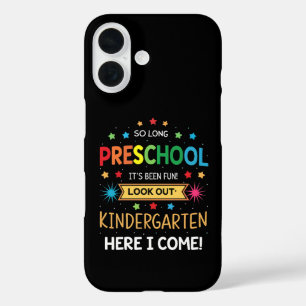 So Long Preschool Graduation Graduate Teacher Kid iPhone 16 Case