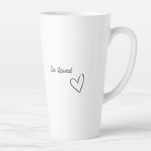 "So Loved" Mug (Right)