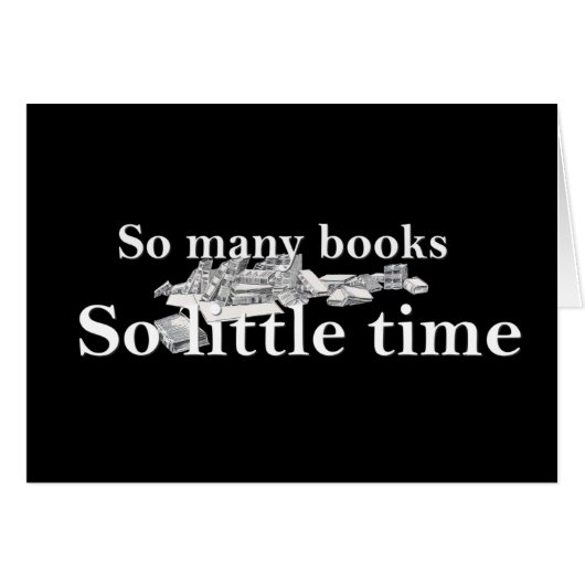 So Many Books (Front Horizontal)