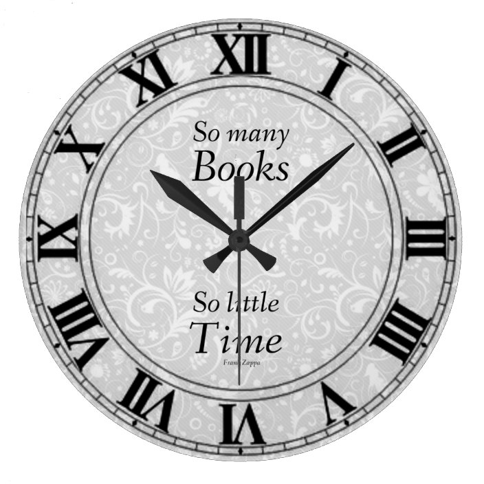 So Many Books Clock
