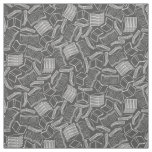 So Many Books Fabric