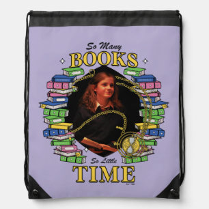 So Many Books, So Little Time Drawstring Bag