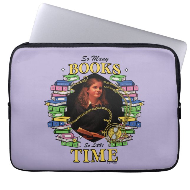 So Many Books, So Little Time Laptop Sleeve (Front)