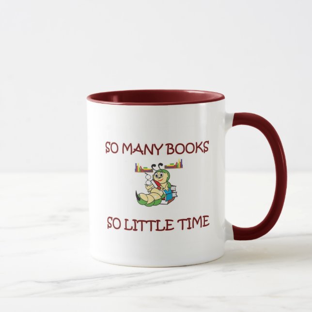 SO MANY BOOKS SO LITTLE TIME MUG (Right)