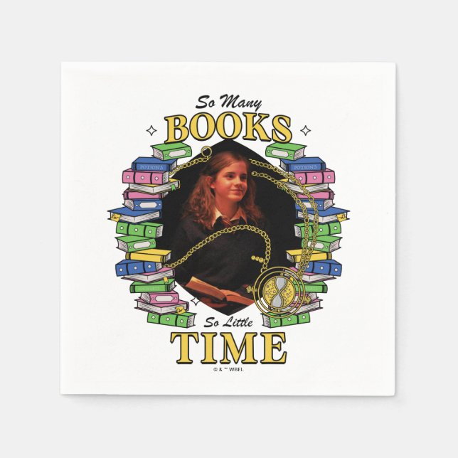 So Many Books, So Little Time Napkins (Front)