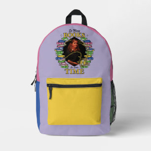 So Many Books, So Little Time Printed Backpack