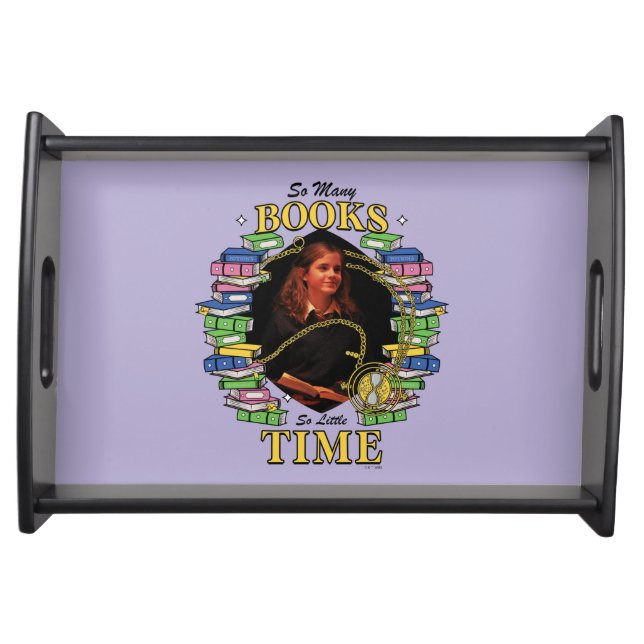 So Many Books, So Little Time Serving Tray (Front)