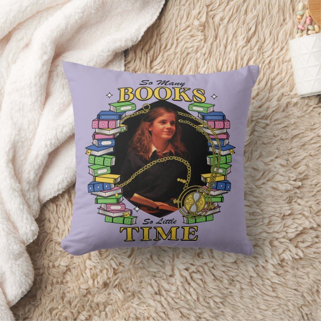 So Many Books, So Little Time Throw Pillow (Blanket)