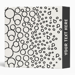 SO MANY BUBBLES Binder