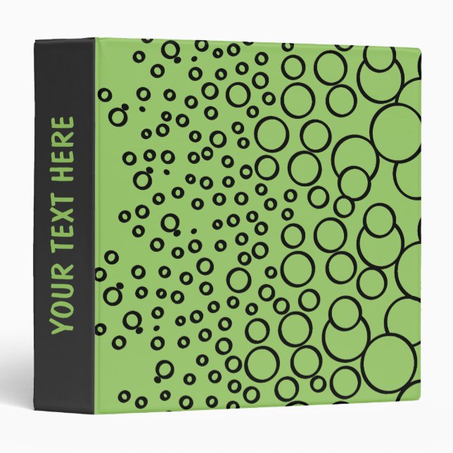 SO MANY BUBBLES Binder (Front/Spine)